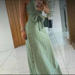 NWT Woman, Long, Thick Strap Maxi Dress